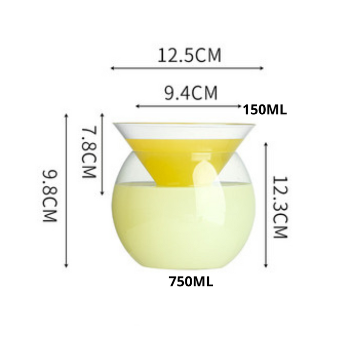Martini sin tallo 5oz (150ml)