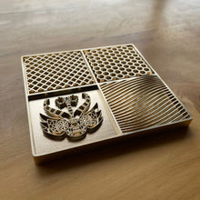 Cargar imagen en el visor de la galería, Ice Designer, Placa de bronce para Hielo 10x 10cm
