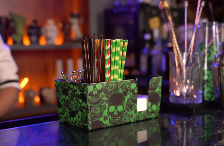 Skull Bar Caddy color verde