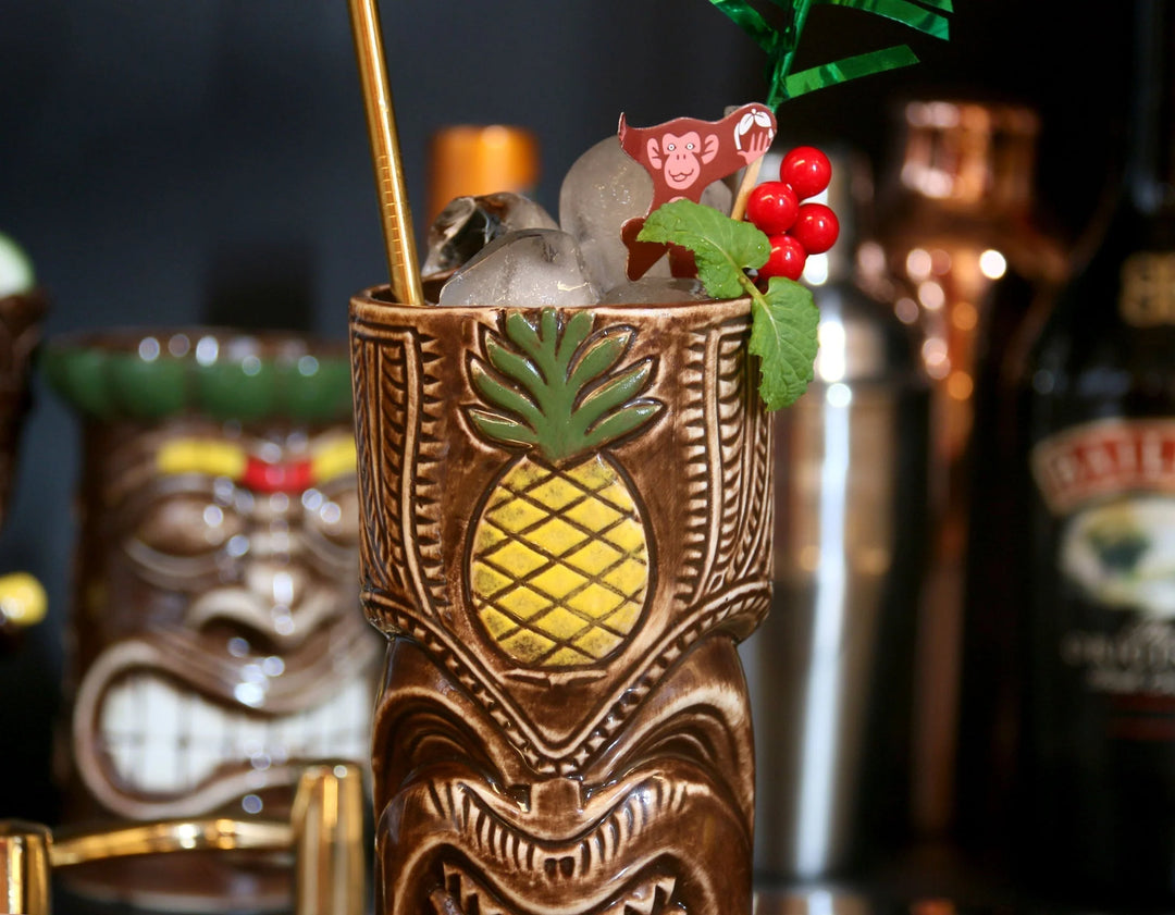 Li Tiki TIKI Long Tongue Worrior Tiki de 490 ml – LIBRERIA GASTRO