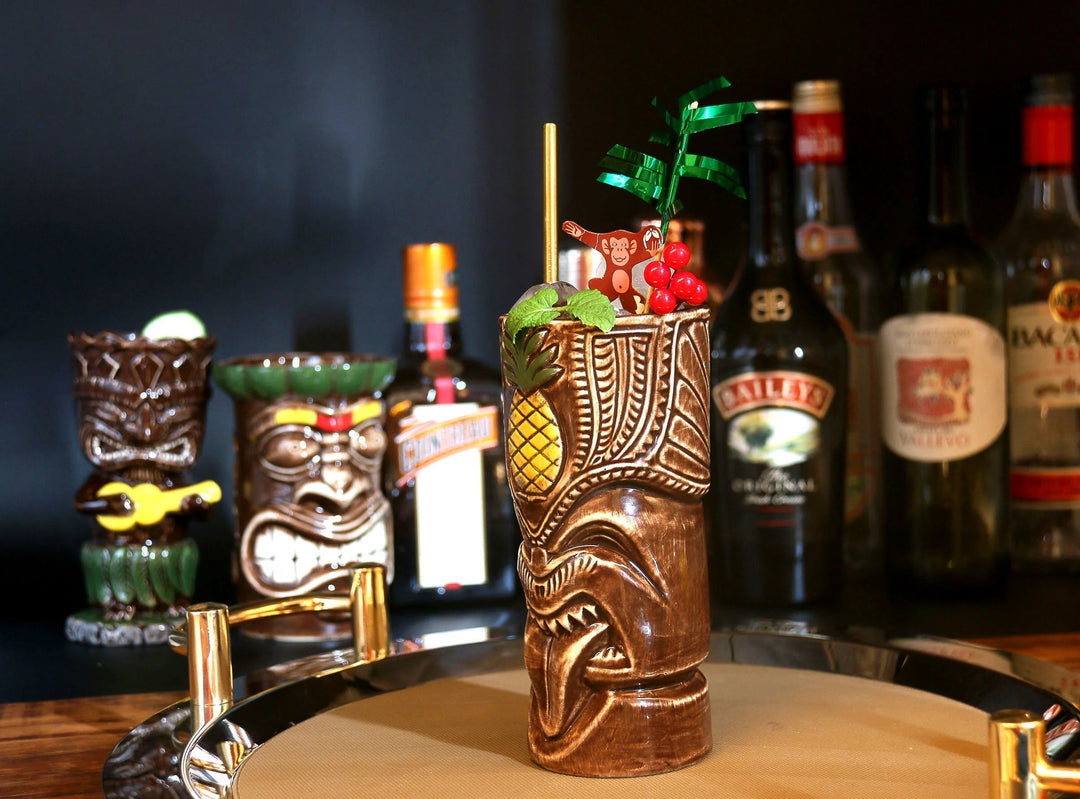 Li Tiki TIKI Long Tongue Worrior Tiki de 490 ml – LIBRERIA GASTRO