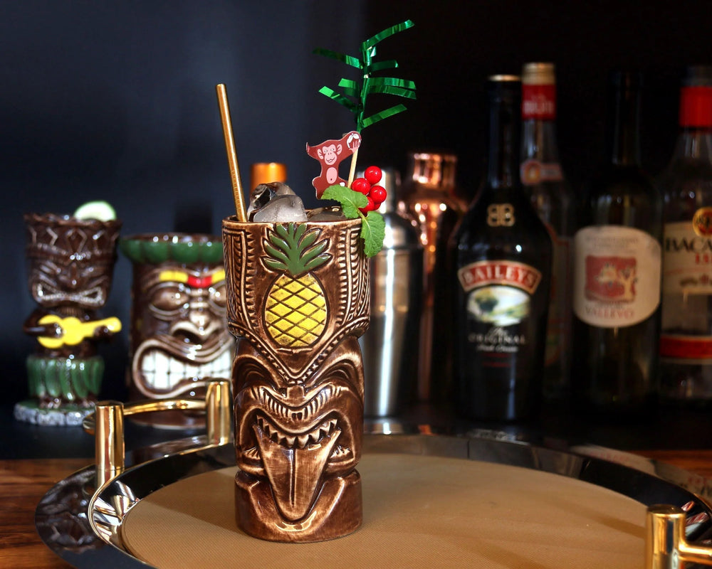 Li Tiki TIKI Long Tongue Worrior Tiki de 490 ml – LIBRERIA GASTRO