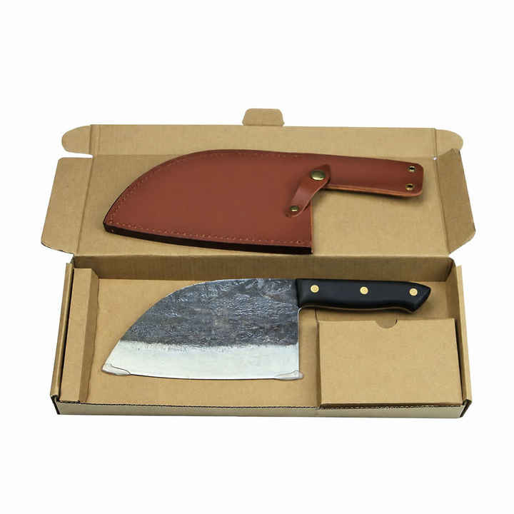 Cuchillo de Carnicero #7 "BISONTE"– Acero 5Cr