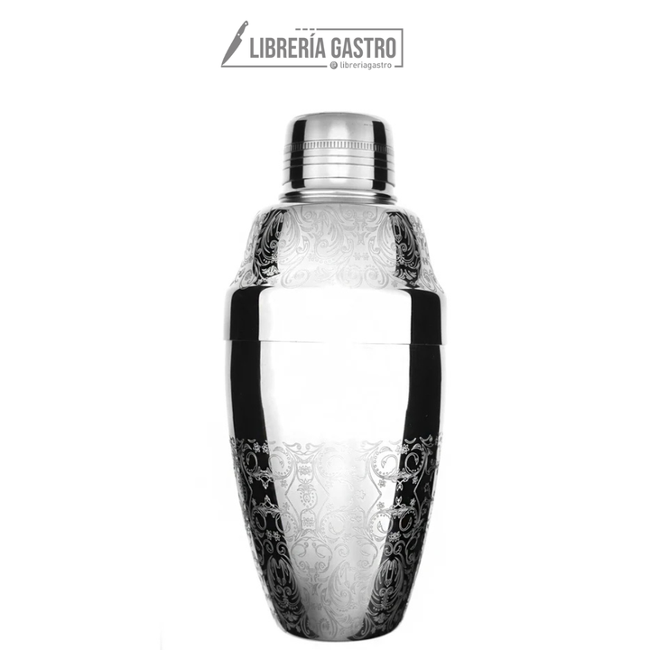 Coctelera Homero 3 Piezas Grabada 500ml