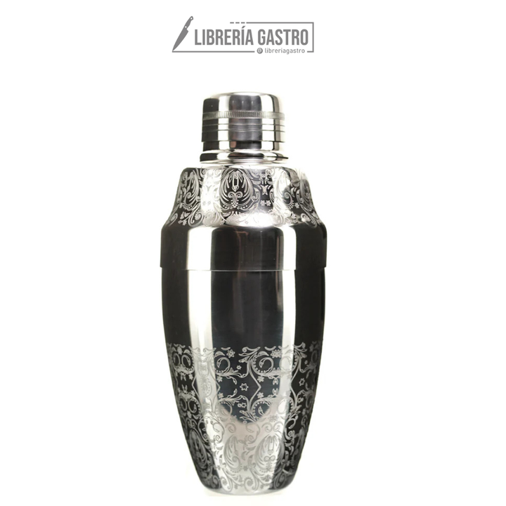 Coctelera Homero 3 Piezas Grabada 500ml