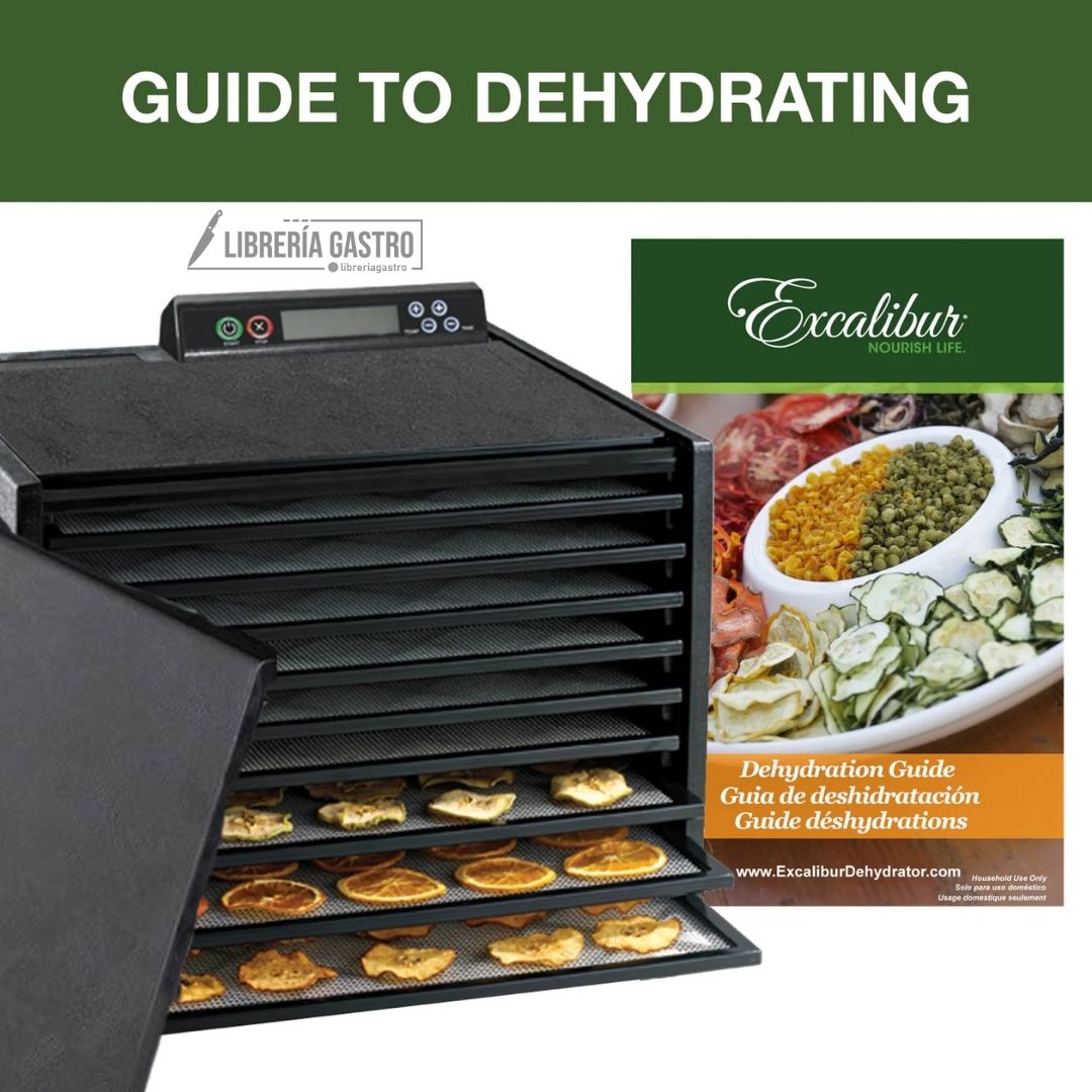 Deshidratador de alimentos Excalibur de 9 bandejas con temporizador DIGITAL de 48 horas