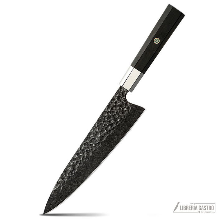Cuchillo Chef #8 Obsidiana – Acero 440C