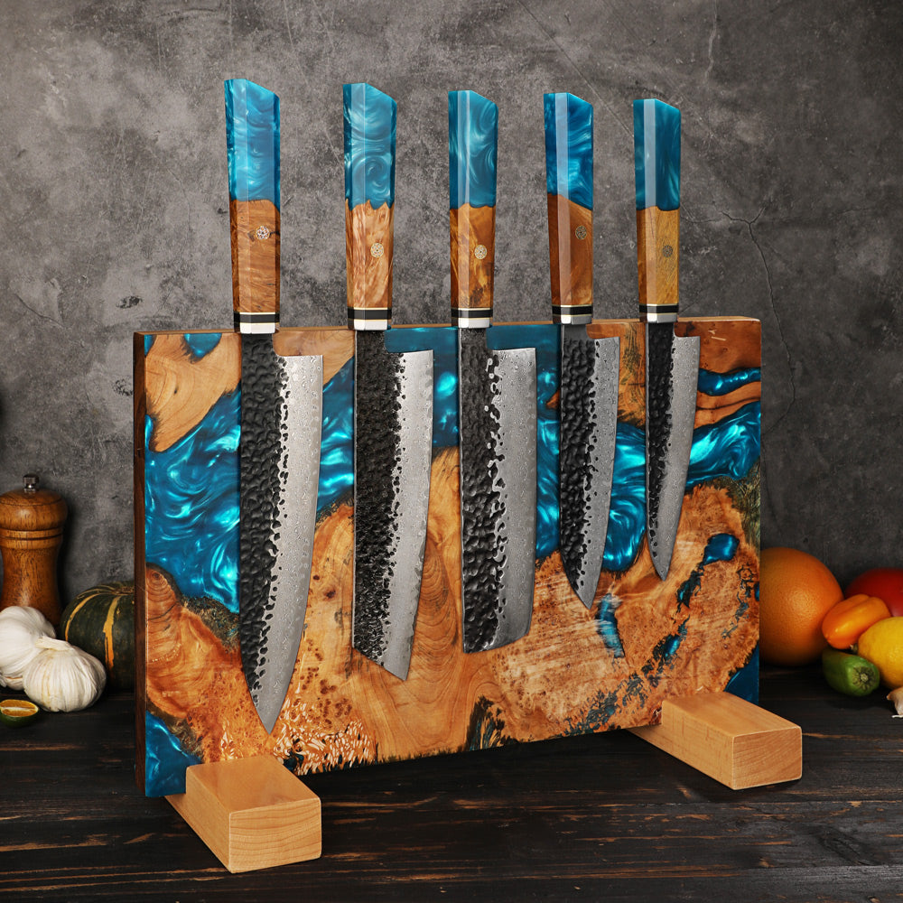 Soporte Magnético de Madera para Cuchillos | Librería Gastro
