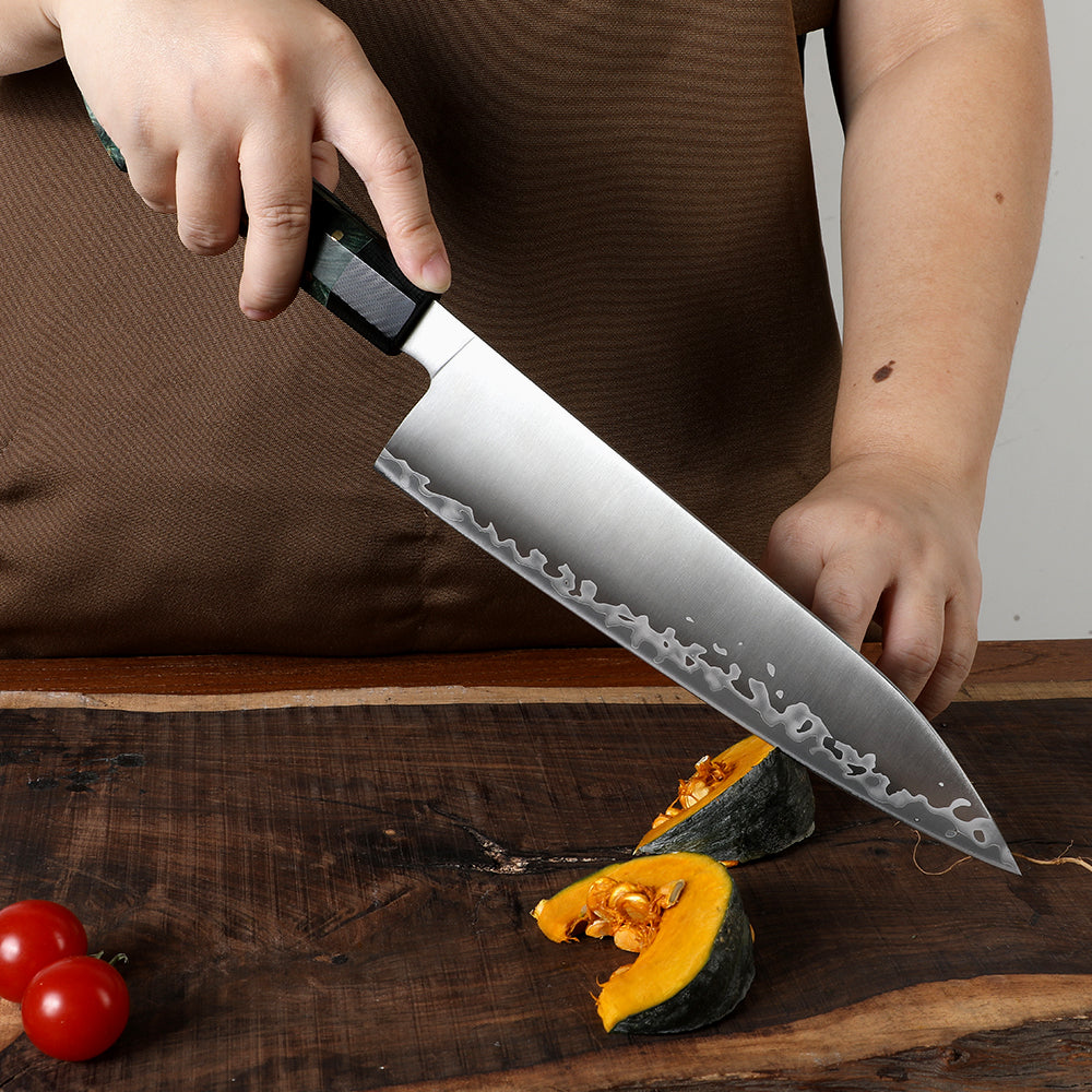 Cuchillo Gyuto #9 Aurora – Núcleo 10Cr