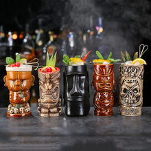 Cargar imagen en el visor de la galería, CERAMIC SHAMEFUL TIKI MUG 440ML