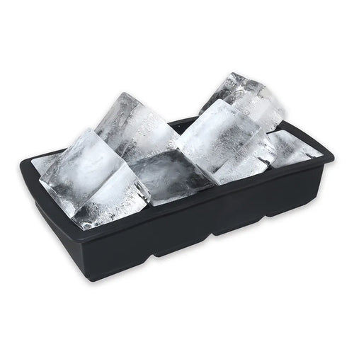 Bandeja de silicona para cubitos de hielo, para hacer 8 cubos de hielo.