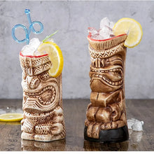 Cargar imagen en el visor de la galería, Tazas Tiki Strange zombie 500ml Cerámica Fiesta hawaiana