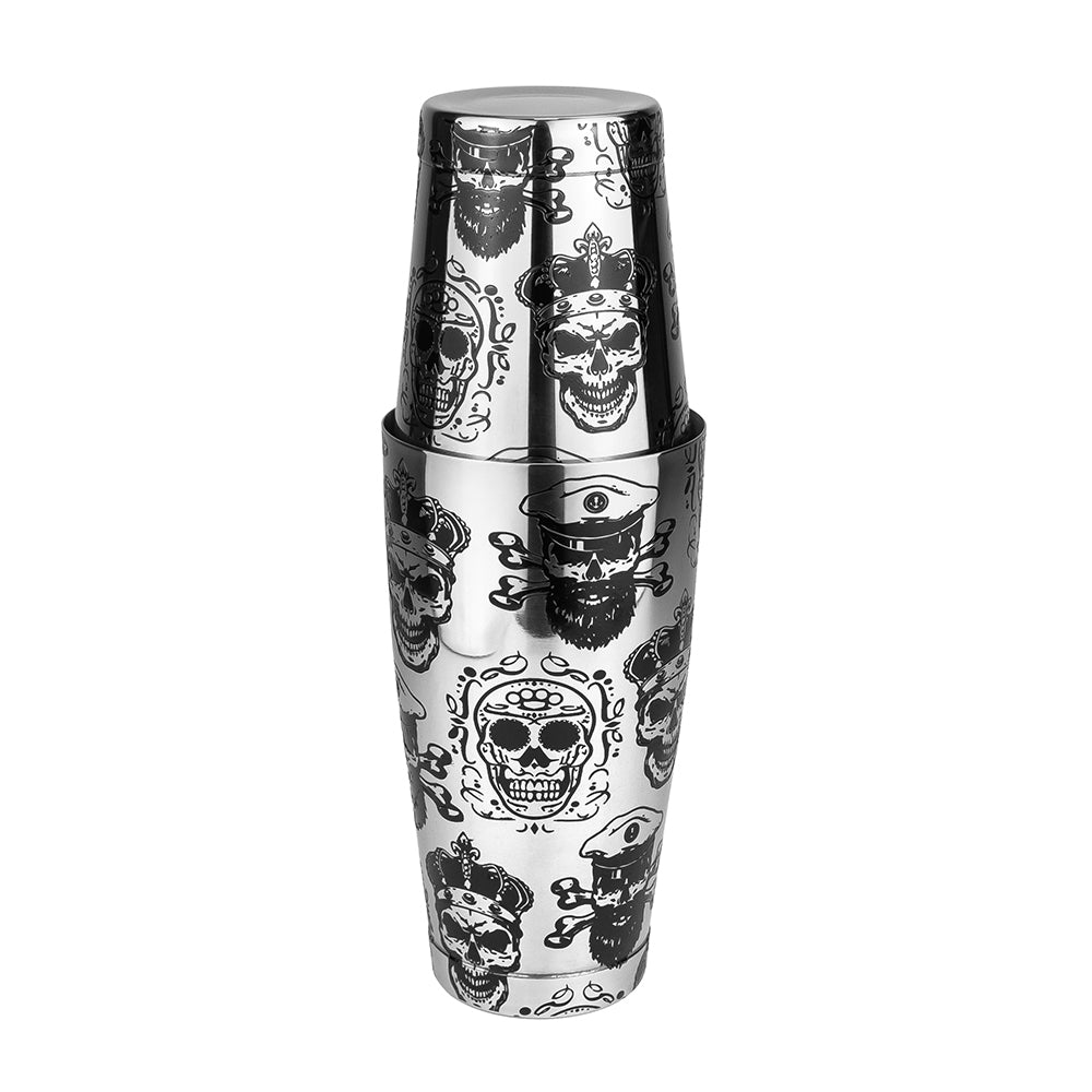 Coctelera boston EL PIRATA grabado 28/18oz