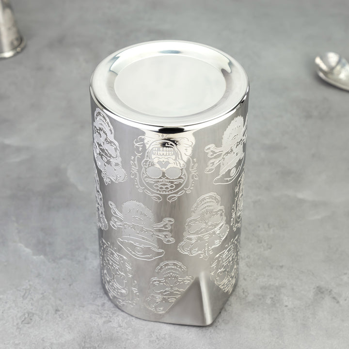 Vaso mezclador Skull acero inox 304 de 850 ml (28 oz)