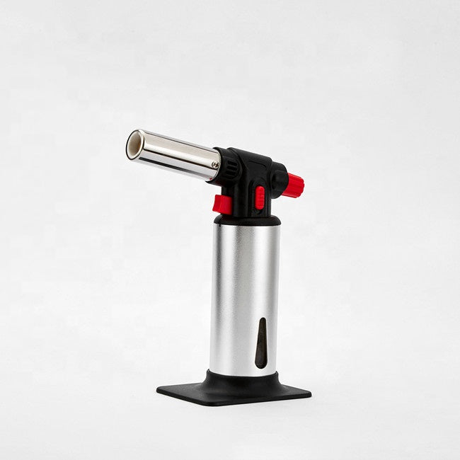 Soplete con ventana de visualización de combustible, recargable 1300 °