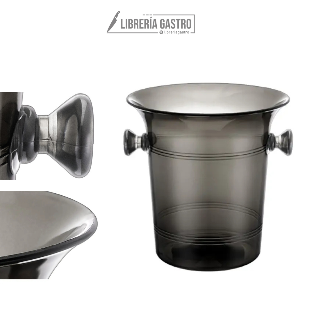 Hielera Gris transparente 3.5L