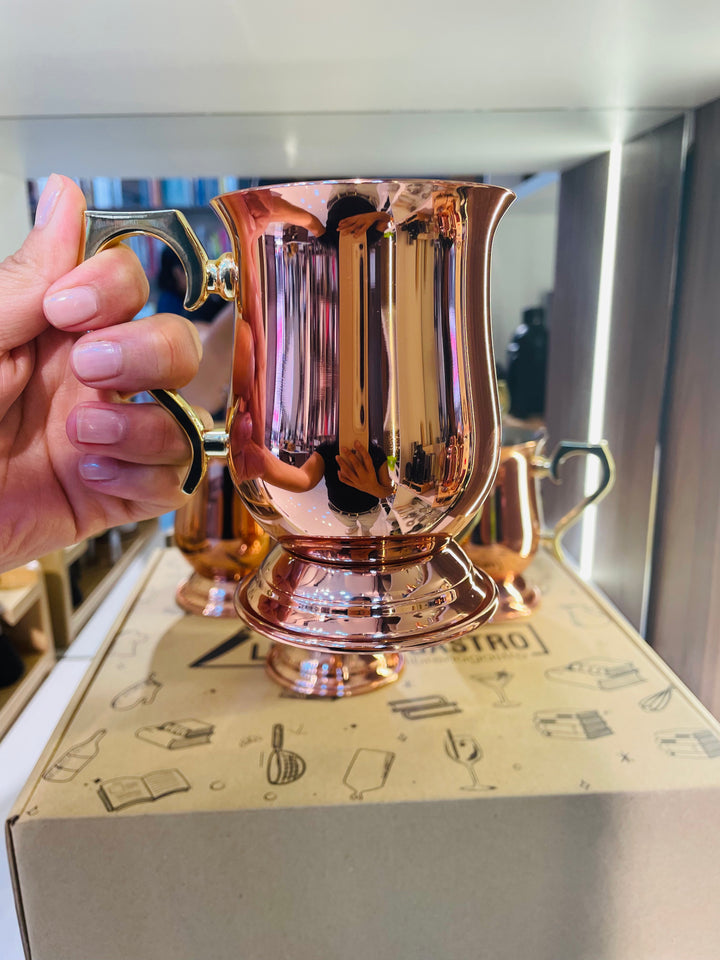 Taza de mula de Moscú de cobre 340 ml set x 4 unds