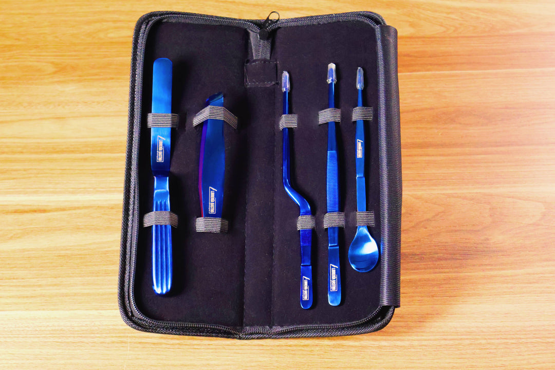 KIT emplatado PRO Azul (6 pzas.) Librería Gastro.