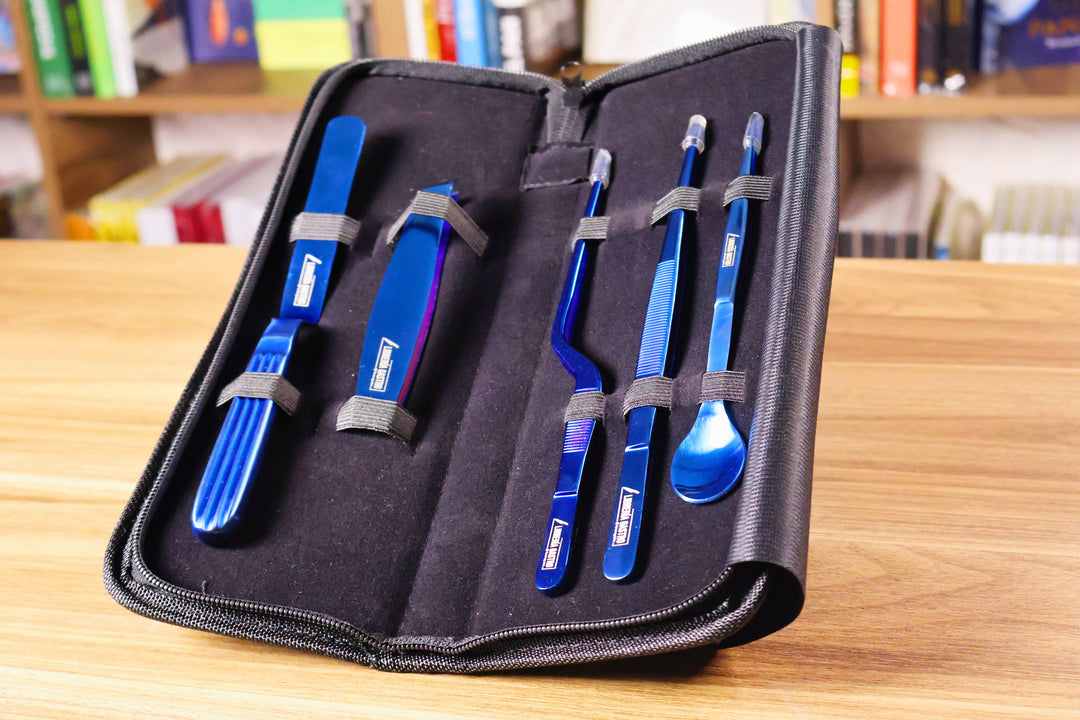 KIT emplatado PRO Azul (6 pzas.) Librería Gastro.