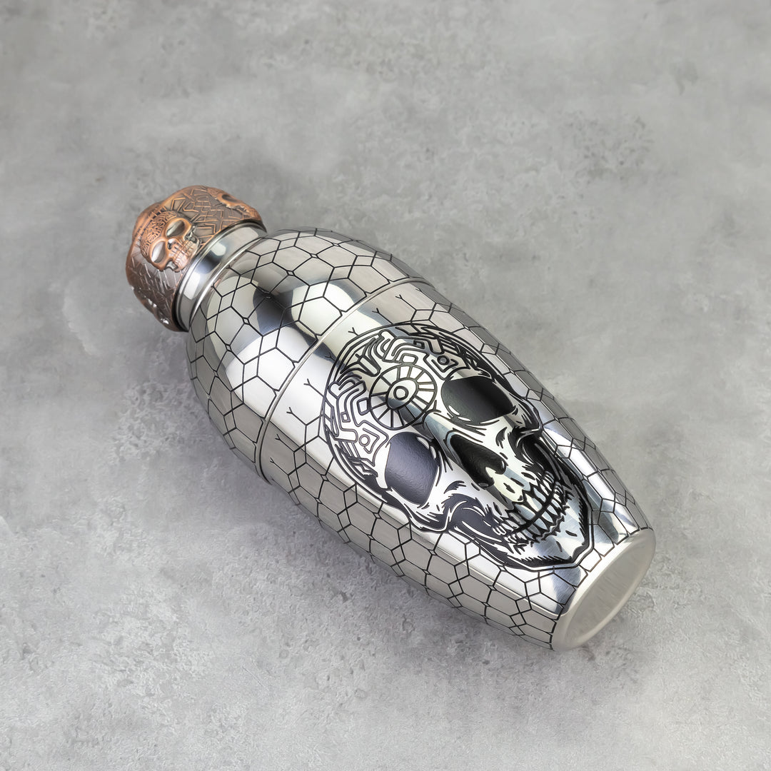 Coctelera Skull macizo de 3 piezas 550ml