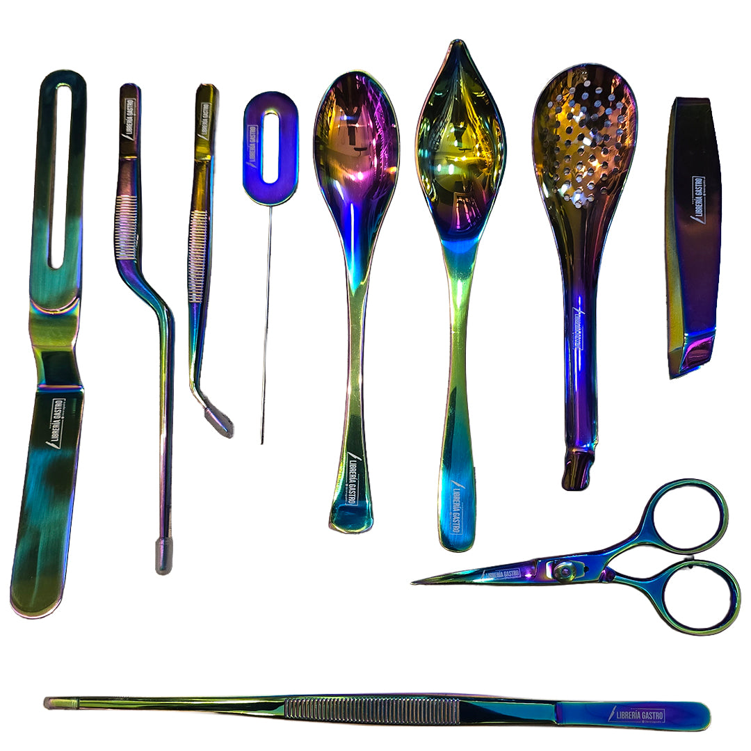 Kit Chef PREMIUM 10 piezas profesional Multicolor