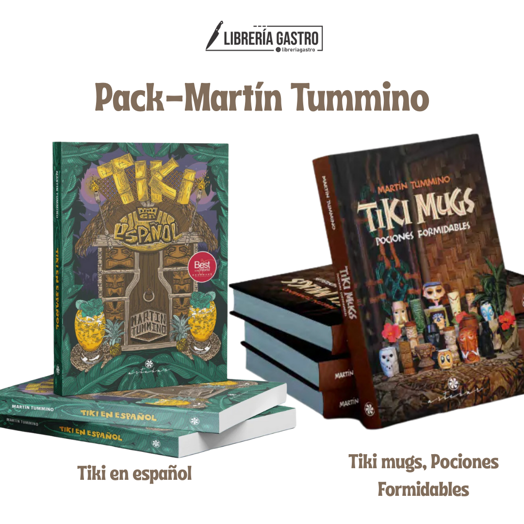 Pack Martin Tummino - Tiki en Español y Tiki Mugs Pociones Formidables.
