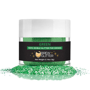 Green Brew Glitter 4g | Cocktail Beverage Glitter