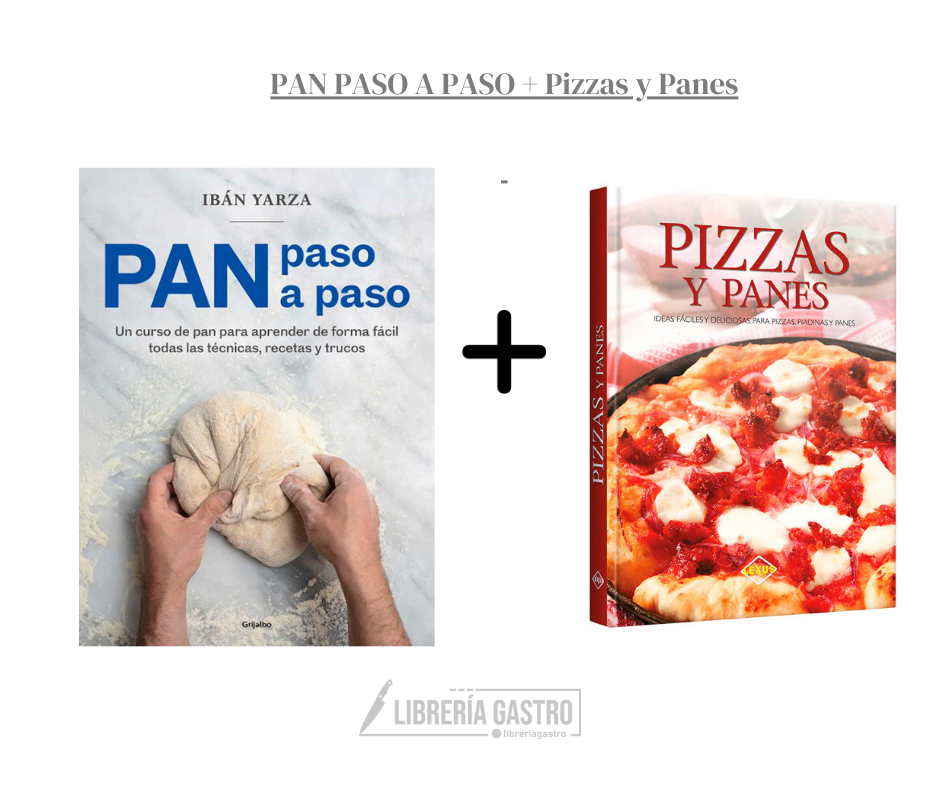 PAN PASO A PASO + Pizzas y Panes (Pack)