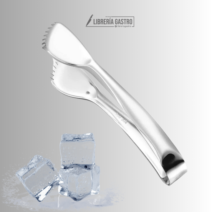 Pinza de hielo acero inoxidable 304
