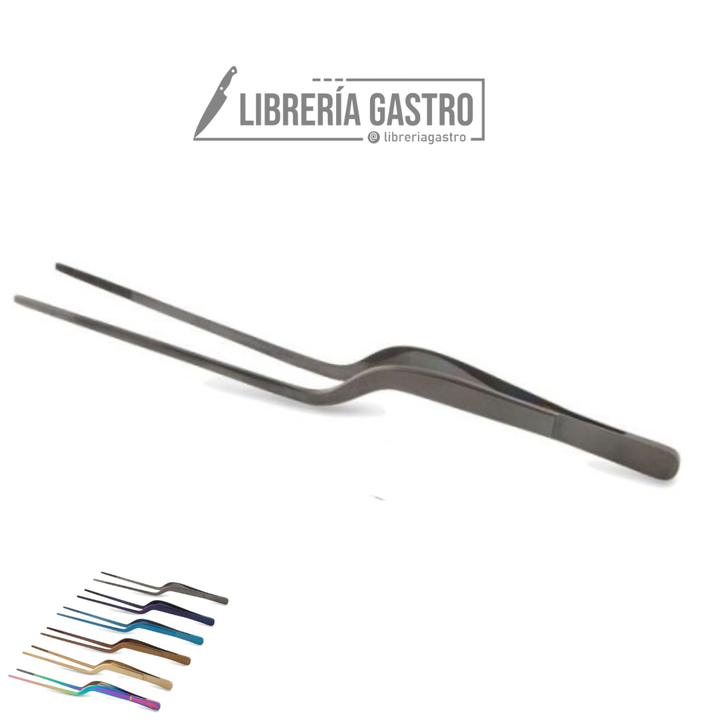 Pinza sushi Negro 20cm -Librería Gastro