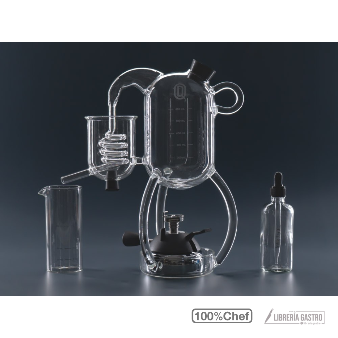 Quick Distill, es un destilador profesional de sobremesa, 100%chef