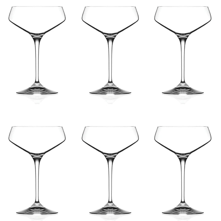 Aria Champagne Coupe 33CL RCR (SETX6), Cristaleria Italiana.