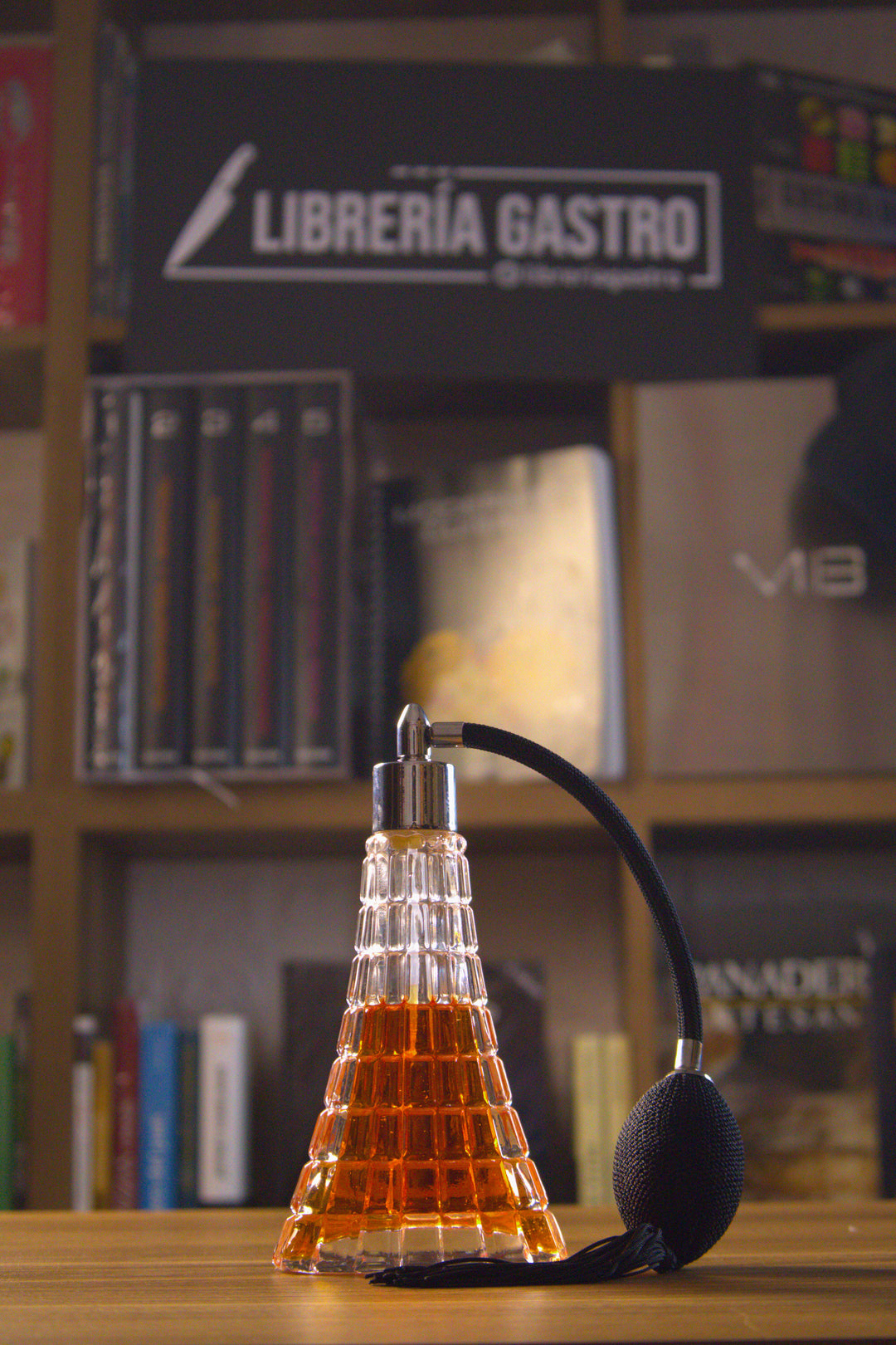 Atomizador Vintage vidrio recargable 60ml