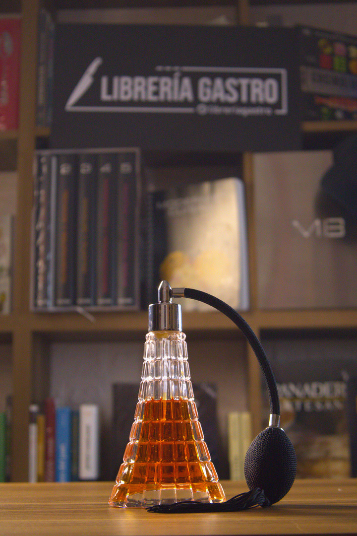 Atomizador Vintage vidrio recargable 60ml