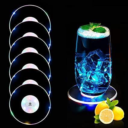 Posavasos LED