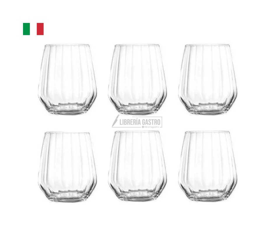 VASOS OPTIQ 430ML (14.5oz) (SETX6)