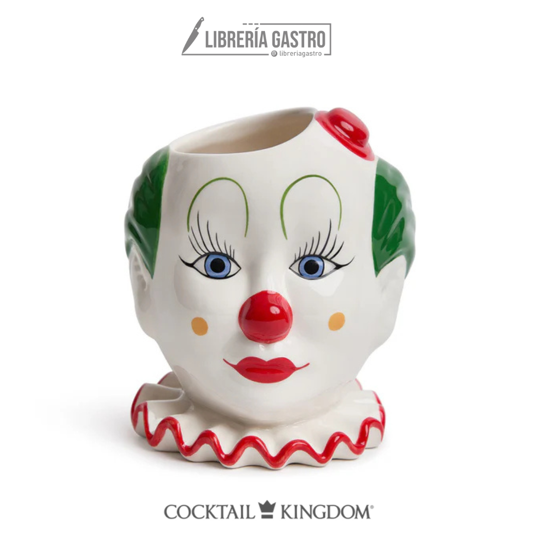 TAZA DE PAYASO CERÁMICA ESMALTADA / 14 oz (415 ml)