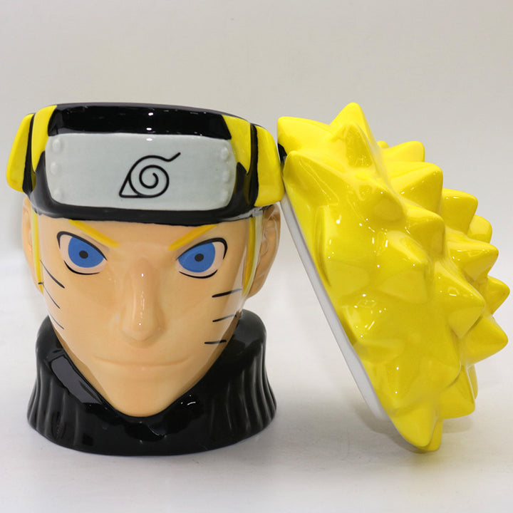 Naruto creativa taza 3D y bebidas de alta temperatura Fabricación Calidad Cerámica Niza