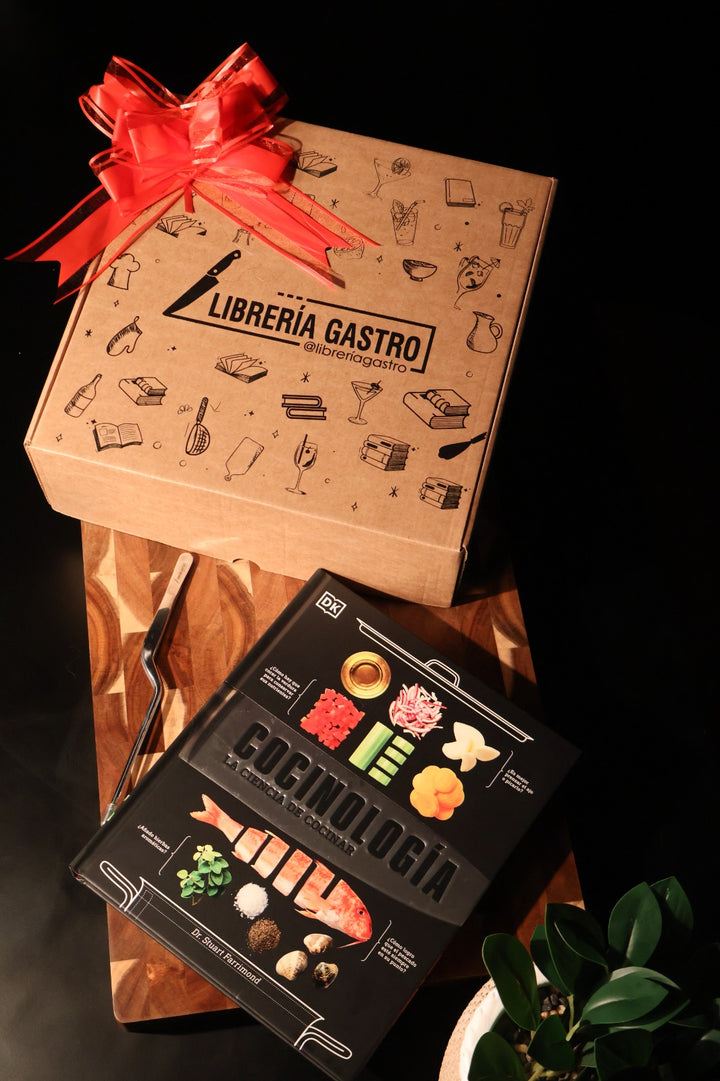 COCINOLOGÍA + PINZA SUSHI 20 cm (BOX)