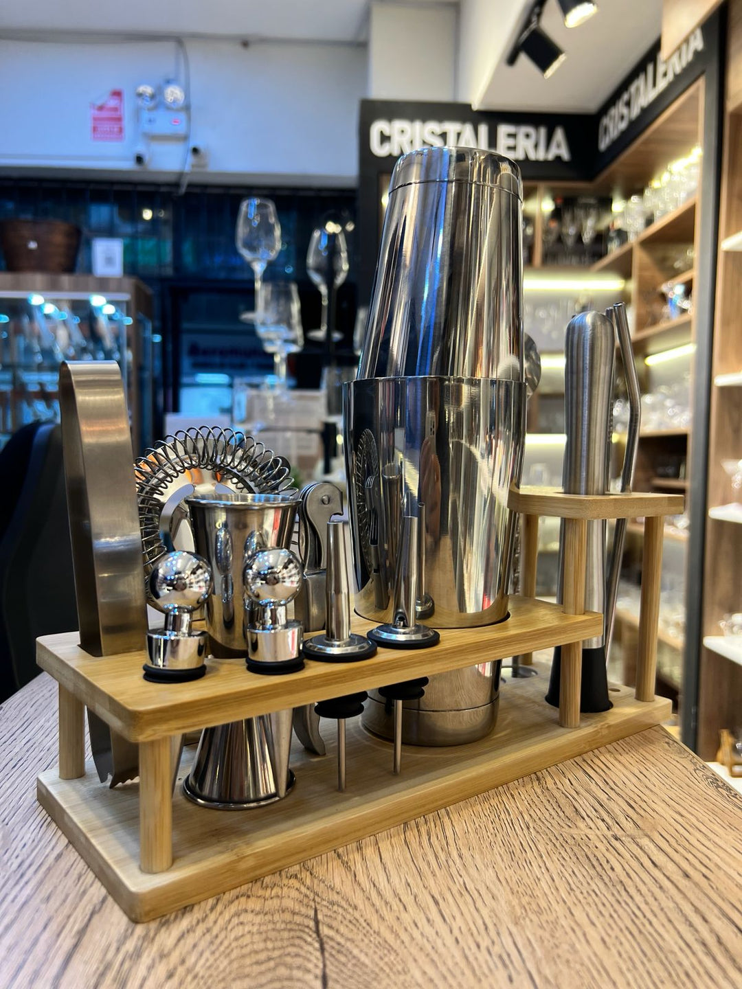 KIT BARMAN 18 PIEZAS 500ml ACERO INOX