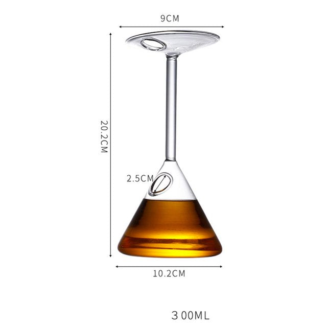 Copa de cóctel Martini invertida 300ml.