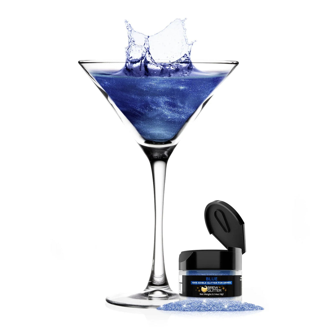 Blue Brew Glitter 4 g| Cocktail Beverage Glitter