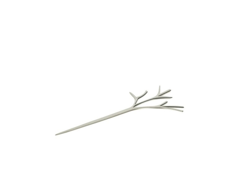 BROCHETA ÁRBOL PLATEADA