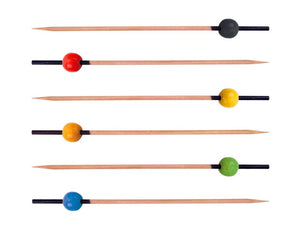 PALILLO BOLITA, presentaciones con estilo bamboo AZUL