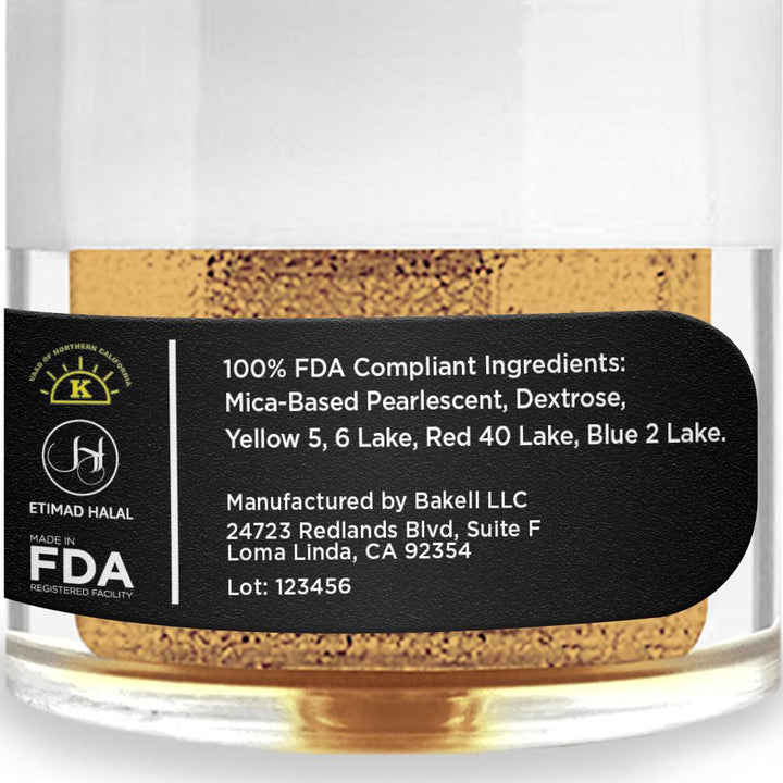 Gold Brew Glitter 4g | Cocktail Beverage Glitter