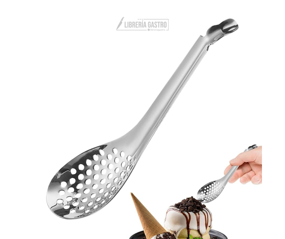Cuchara Lotus,  para Esferificación.