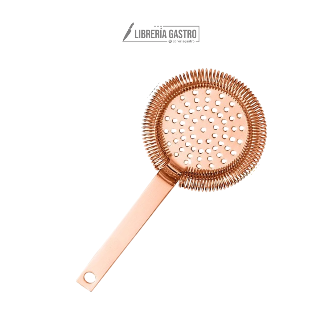 Colador premiun estilo Hawthorne cobre.