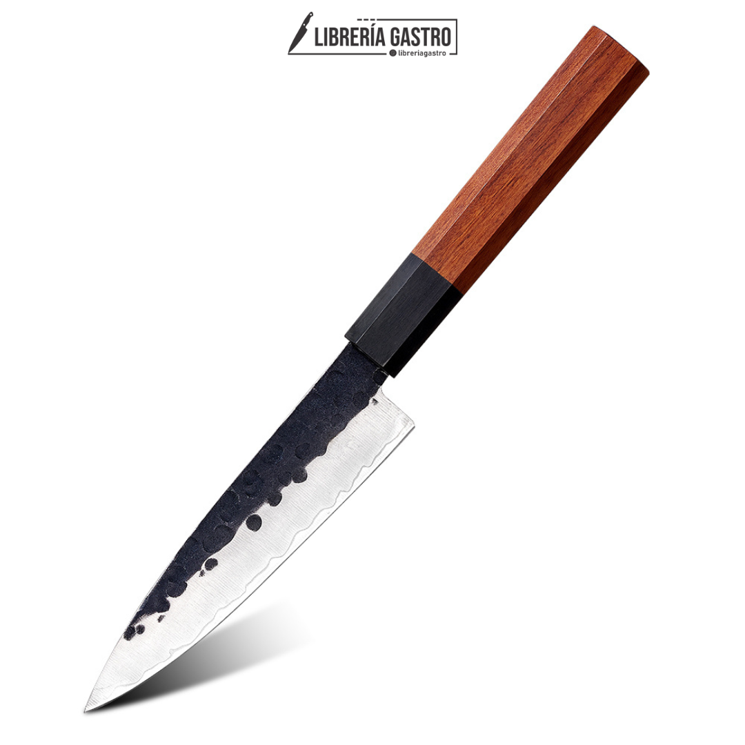 Cuchillo Utilitario #5, acero al carbono de tres capas AUS-10.