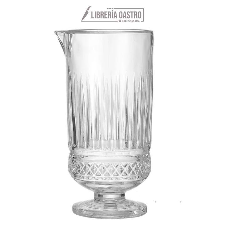 Mixing Glass vidrio diamante, con tallo de 750 ml