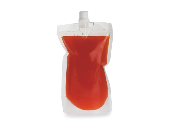 Drink bag 325 ml con tapón.